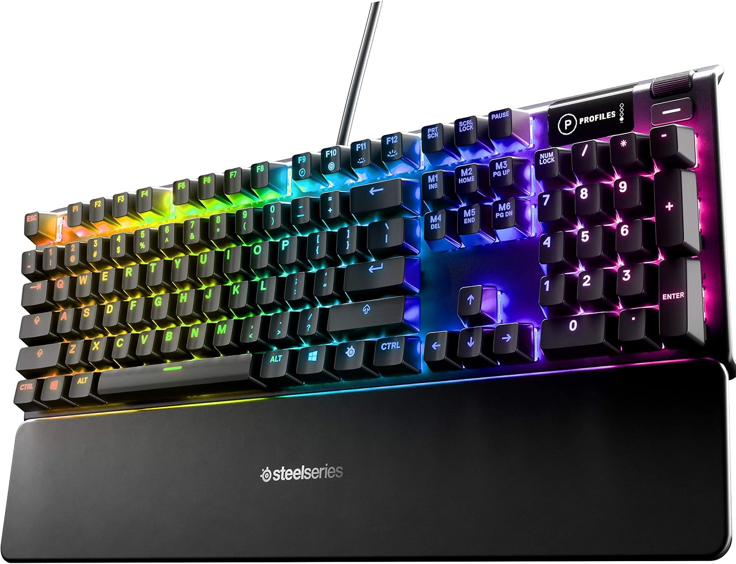 steelseries apex 5 混合机械游戏键盘
